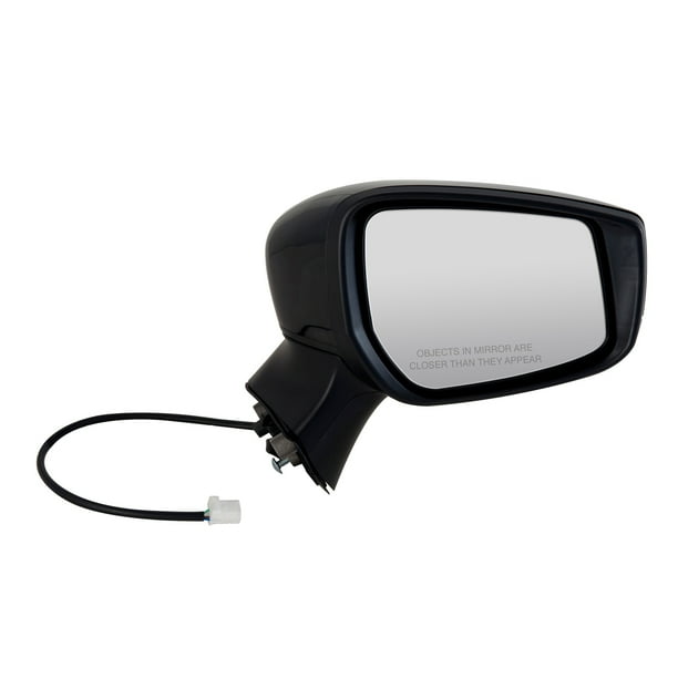 Passenger Side Power Textured Black w/PTM Cover Foldaway Fit System Passenger Side Mirror for Nissan Versa Sedan Passenger Side Power Textured Black w/PTM Cover Foldaway Fit System Passenger Side Mirror for Nissan Versa Sedan